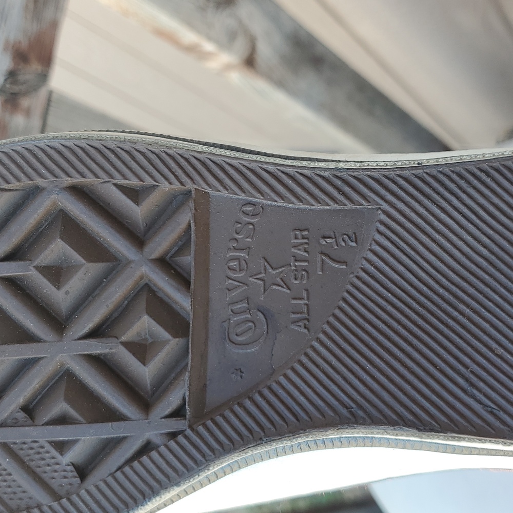 🔥 Rare Custom Converse – Made in USA!Hand‑Painted One‑of‑a‑Kind High Tops - Picture 11 of 12